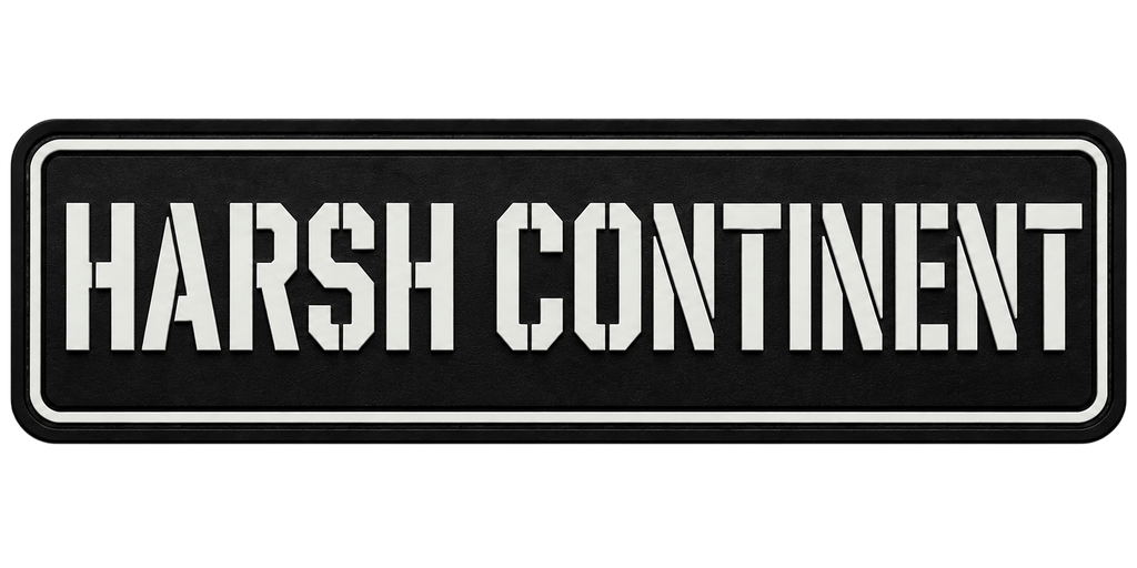 Harsh Continent Tactical Edition Premium 3” Vinyl Sticker (COMING SOON!)