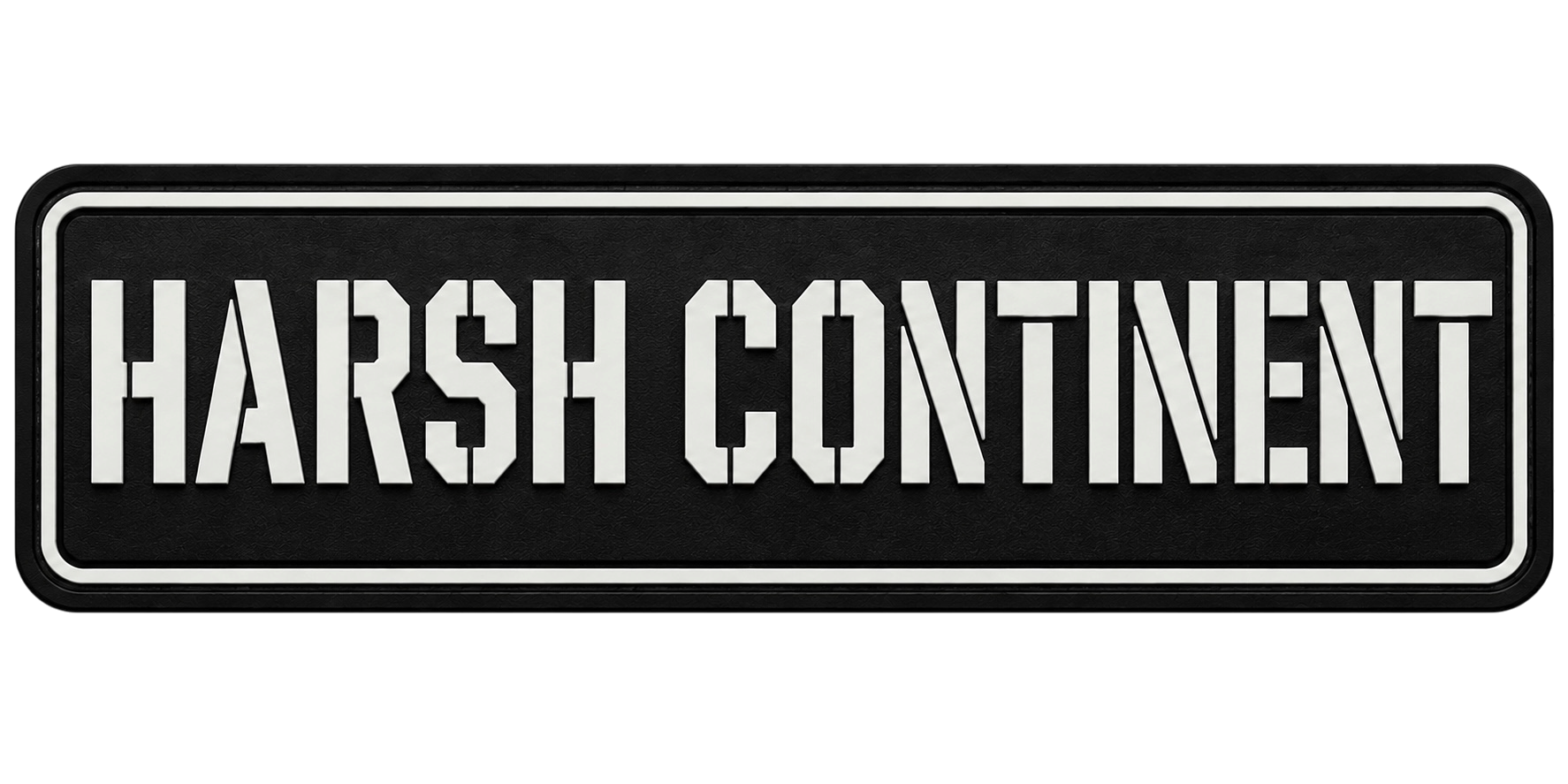 Harsh Continent Tactical Edition Premium 3” Vinyl Sticker (COMING SOON!)