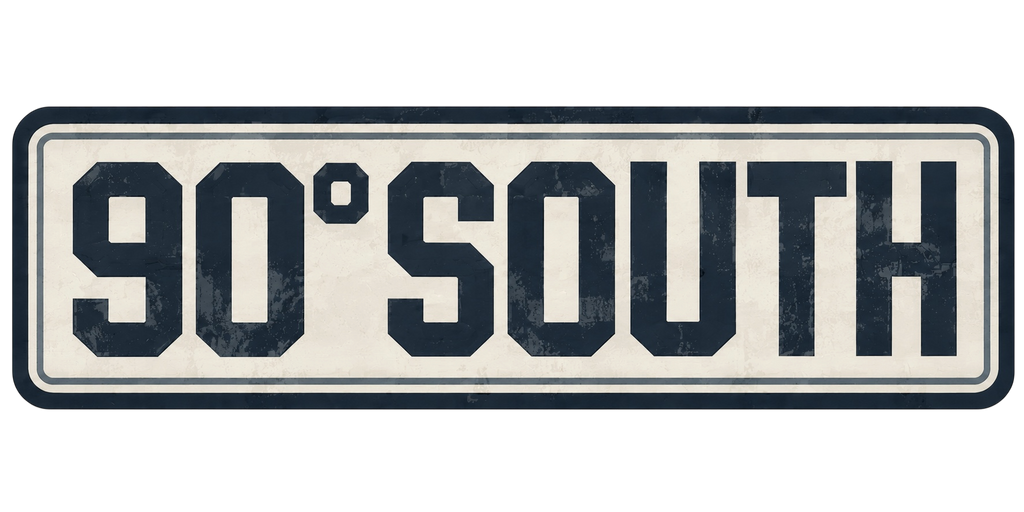 90° South Premium 3” Vinyl Sticker (COMING SOON!)