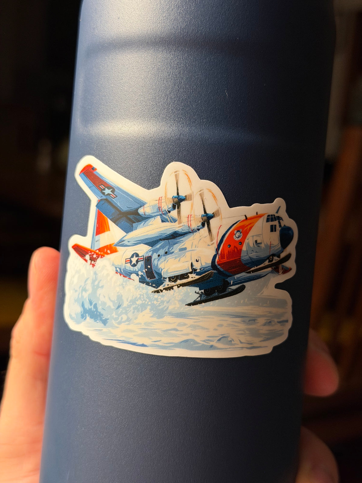 LC-130 Hercules 3" Vinyl Sticker