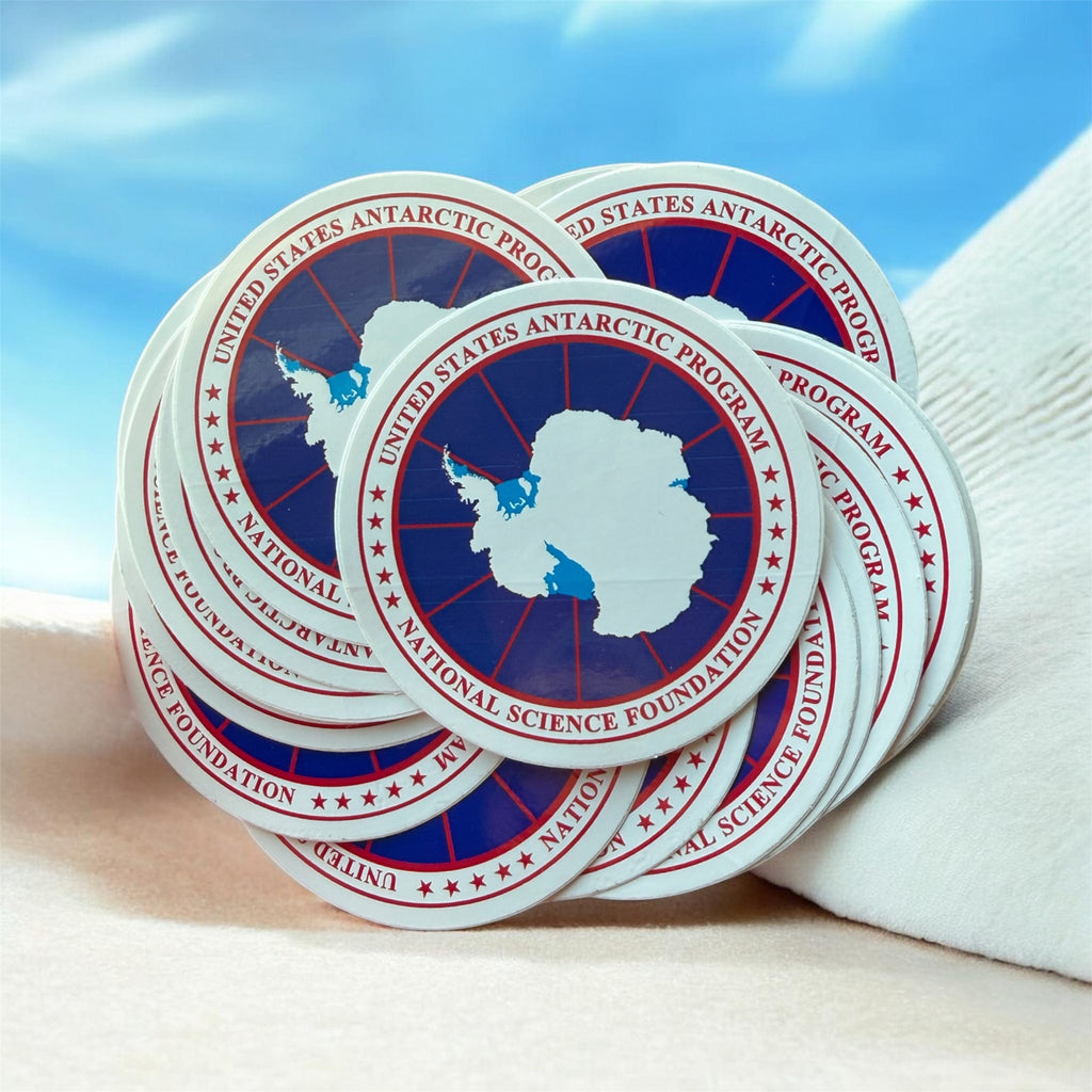 Authentic United States Antarctic Program Sticker — South Pole Station Original