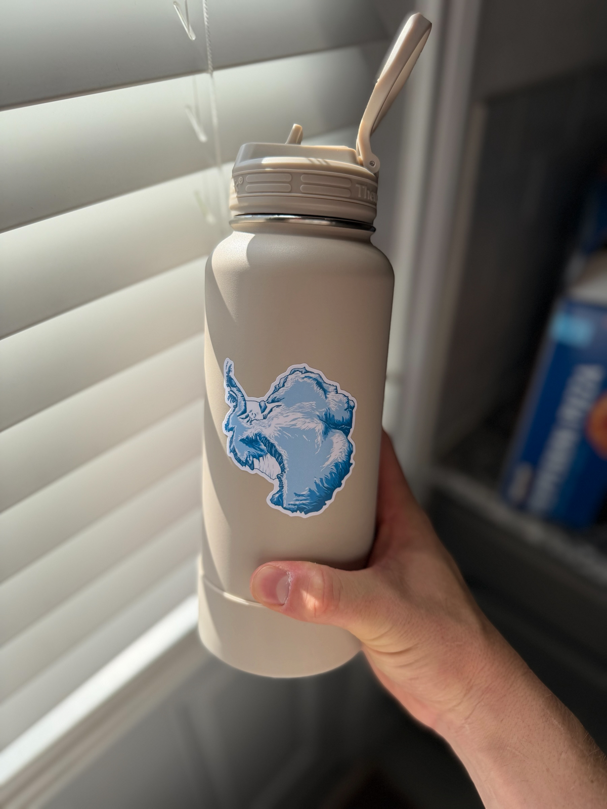 Continent – Antarctica Waterproof Vinyl 3” Sticker