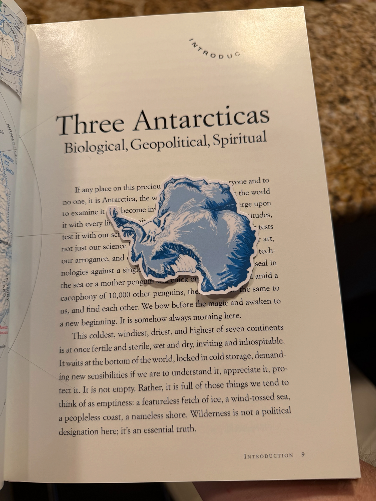 Continent – Antarctica Waterproof Vinyl 3” Sticker
